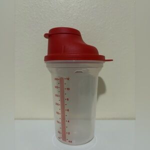 Tupperware Red All-in-One Shaker